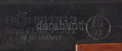 Röhm RG3 6mm flóbert startpisztoly, töltényekkel, h: 10 cm