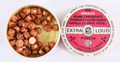 Röhm RG3 6mm flóbert startpisztoly, töltényekkel, h: 10 cm