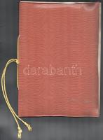 1960 "Emléklap a Nemzetközi Erkel Énekverseny és az 1960. évi Budapesti Zenei Hetek" rende...
