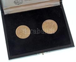 San Marino 1982. 500L Ag "Garibaldi halálnak 100. évfordulója" + 1000L Ag "Garibaldi ...