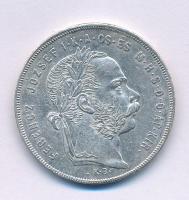 1879KB 1Ft Ag "Ferenc József / Középcímer" kapszulában T:XF
Hungary 1879KB 1 Forint Ag &q...