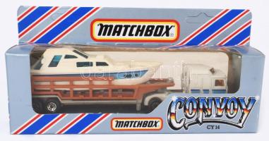 1983 Matchbox Convoy CY9 Kenworth yacht szállító, bontatlan dobozában.