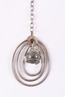 2 db nagy méretű függő fém gyertyatartó 60cm