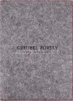 Greubel Forsey turbillionos óra szerkezetének rajza. Sorszámozott grafika, jelzett szövet mappában 21x29 cm