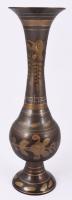 Indiai réz váza, m: 24 cm