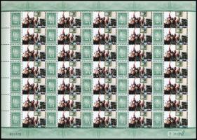 2012 Üzenet bélyegem megszemélyesített teljes ív