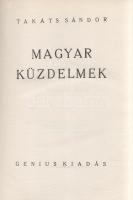 Takáts Sándor: Magyar küzdelmek. 1-2. kötet. [Teljes mű, két kötetben.] [Budapest, 1929]. Genius kia...