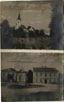 1916 Sempeter v Savinjski Dolini, Sanntal. Verlag Franz Korun / church, street. photo + "Kommando des k.u.k. Etappen Pferdespitals 7. / 5." (creases)
