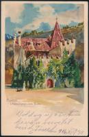 1916 Tábori posta képeslap / Field postcard "K.u.k. Etappenstationskommando Neumarkt (Tirol)&qu...