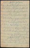 1916 Tábori posta levelezőlap / Field postcard "K.u.k. Infant.-Rgmt. Erzherzog Josef II. Reserv...