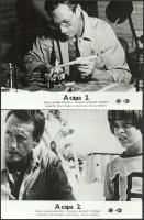 cca 1989 előtt készült, "A cápa 2." című amerikai film jelenetei és szereplői, 8 db vintag...
