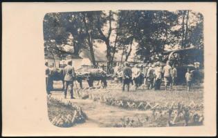 1917 Tábori posta képeslap / Field postcard "K.u.k. Hauptfeldpostamt 388"