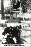 cca 1989 előtt készült, "A szórakozott" című francia film jelenetei és szereplői, 31 db vi...