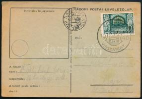 1940 Levelezőlap / Postcard "DÉS VISSZATÉRT" + "M.KIR.POSTA 209"