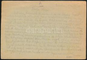 1940 Levelezőlap / Postcard "DÉS VISSZATÉRT" + "M.KIR.POSTA 209"