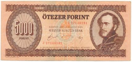1990. 5000Ft "J 27146191" T:F Adamo F49