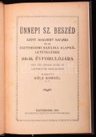 Egyházi beszéd kolligátum: 
Bőle Kornél: Ünnepi Sz. Beszéd Szent Adalbert napjára;
Csernoch János:...
