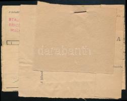 1943 Szállítójegyzék küldeménnyel készpénzes bérmentesítéssel "RÉPCELAK" / Parcel list wit...