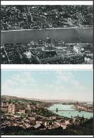 cca 1950 előtti felvételek "Dunai látképek", 3 db modern nagyítás, jelzés nélkül, 15x21 cm