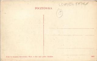 Tatry, Pieniny, Pod trzema koronami. S. Semmel / Three Crowns (EK)