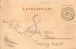 1901 Bakar, Szádrév, Bukar, Bukkari, Buccari; Buccari vom Meer, Bucht von Buccari / látkép, öböl / g...