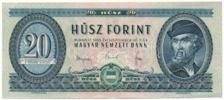 1965. 20Ft "C 369 048613" T:F szép papír Adamo F14