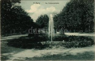 Kolobrzeg, Ostseebad Kolberg; Am Frühkonzertplatz / park