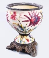 Josef Steidl Znaim lámpatest alj, jelzett belül, m: 17 cm