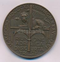Olaszország 1938. "AVXILIVM IN ADVERSIS / IX MAGGIO MDCCCXXXVIII-MCMXXXVIII - RIUNIONE ADRIATIC...
