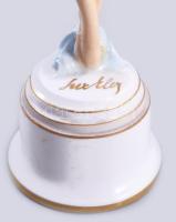 Herendi akt, kézzel festett, jelzett (Lux Elek), kis mázhibával, jelzett (masszába nyomott és rajzol...