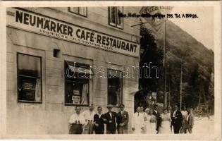 Wien, Vienna, Bécs; Neumärker Café, Restaurant Vorm. Türk zum Sonnenaufgang. Heiligenstätterstrasse 295. / café, restaurant. photo
