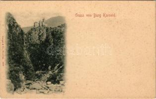 Bolzano, Bozen (Südtirol); Burg Karneid. Stengel &amp; Co. 2362. / castle