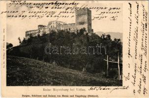 1905 Foiana, Völlan (Lana, Südtirol); Ruine Mayenburg. Burgen, Schlösser und Ruinen von Meran und Umgebung. Verlag F. Peter / castle ruins (EK)
