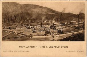 Oed (Waldegg, Wiener Neustadt), Metallfabrik, Leopold Stein / metal factory, industrial railway