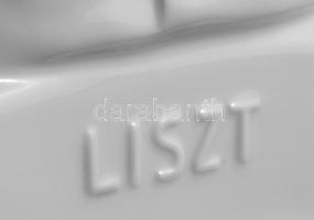 Herendi Liszt büszt. Jelzett, hibátlan, m: 23,5 cm