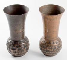 Réz váza pár, m: 18 cm