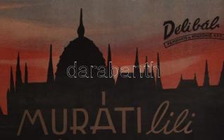 Ez történt Budapesten, 1944. Moziplakát (filmplakát, rácsplakát). Muráti Lili, Hajmássy Miklós, Rajn...