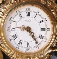 Jaeger elektromechanikus fali óra. Műgyanta testtel. Jelzett, máködik 36 cm