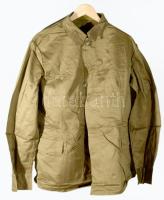 Szovjet, orosz katonai egyenruha garnitúra: nadrág, zubbony, gyakorló és díszelgő sapka.