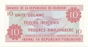 Burundi 1968. 10Fr "C 499309" T:UNC
Burundi 1968. 10 Francs "C 499309" C:UNC