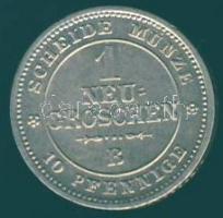 Német Államok / Sachsen 1865B "Johann" Ag T:2+