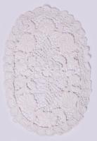 Kalocsai fehérhímzéses terítő, 33x22 cm