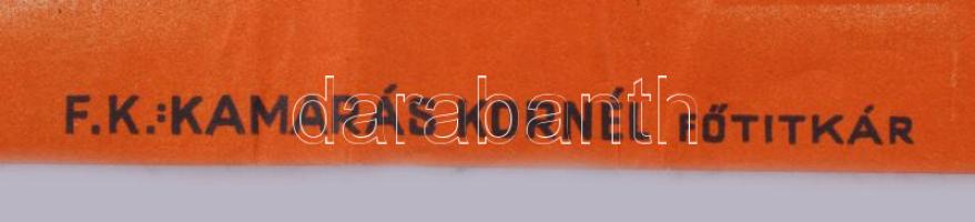 cca 1922-30 Soha többé! 1919. Litográfia, papír. D. K. jelzéssel a plakáton. Kiadja: 1919. Júniusi B...