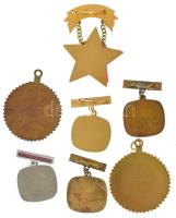 DN (~1970) "Kiváló Véradó" (2xklf: bronz fokozat + arany fokozat" részben műgyantás b...