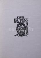 Perei Zoltán (1913-1992): Képes esztétikai kislexikon (92 db híres művészeket, tudósokat ábrázoló arckép). Fametszet, papír. Jelzett és számozott (16/100) az előzéklapon. Kiadói kartontokban. Lapméret: 11x15 cm. Komplett!