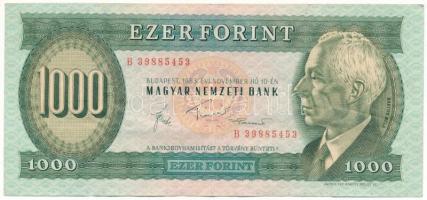 1983. november 10. 1000Ft "B 39885453" T:F Adamo F44