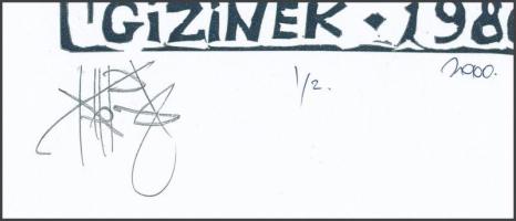 Kő Pál (1941-2020): Pásztorok keljünk fel, 1986. Linómetszet, papír. Jelzett. Számozott: 1/2. Reprod...