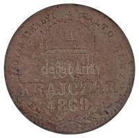 1869KB 10kr Ag "Magyar Királyi Váltó Pénz" T:F patina
Adamo M10.1