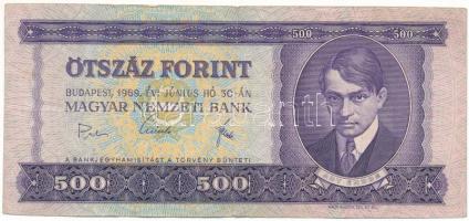 1969. 500Ft "E 957 078017" T:F Adamo F40