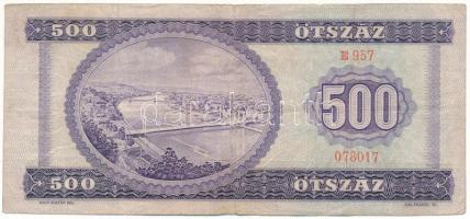 1969. 500Ft "E 957 078017" T:F
Adamo F40